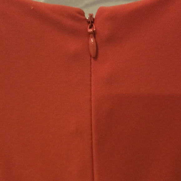 Ralph Lauren Orange Sheath Midi Dress for Cocktail - Picture 4 of 7